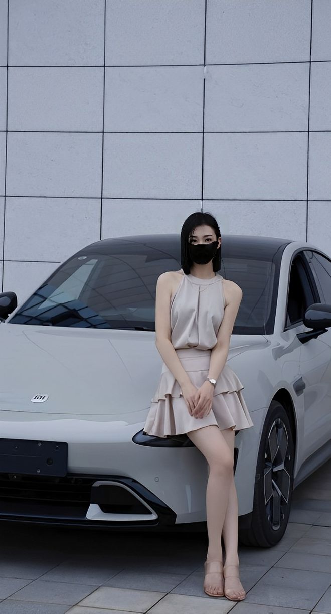 质量都这么高的吗？仙女也就长这样吧J9数字平台小米SU7的美女车主(图4)